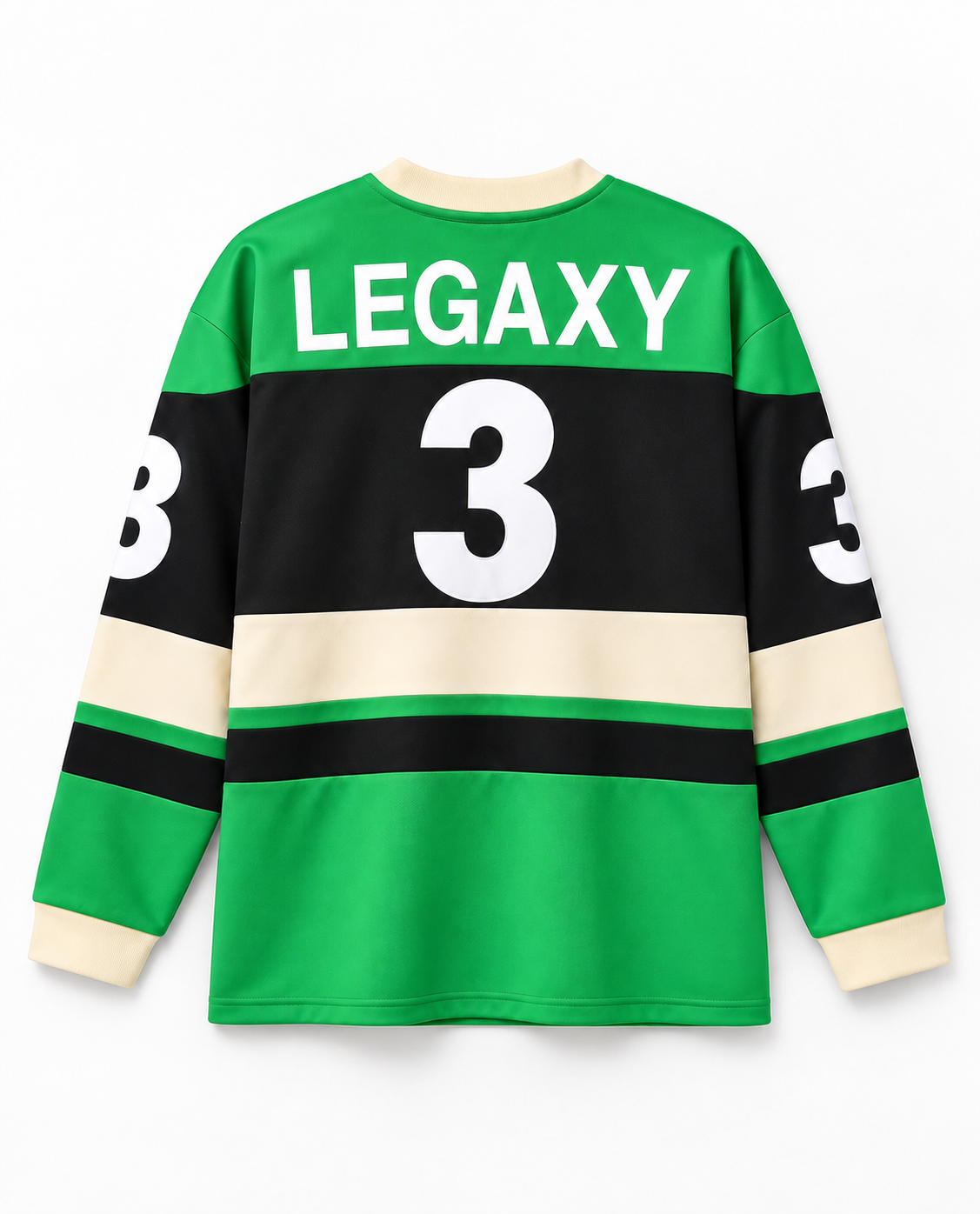 My Store Studio Hockey Jersey showing team logo, player number, and blue and white design on lightweight athletic fabric.