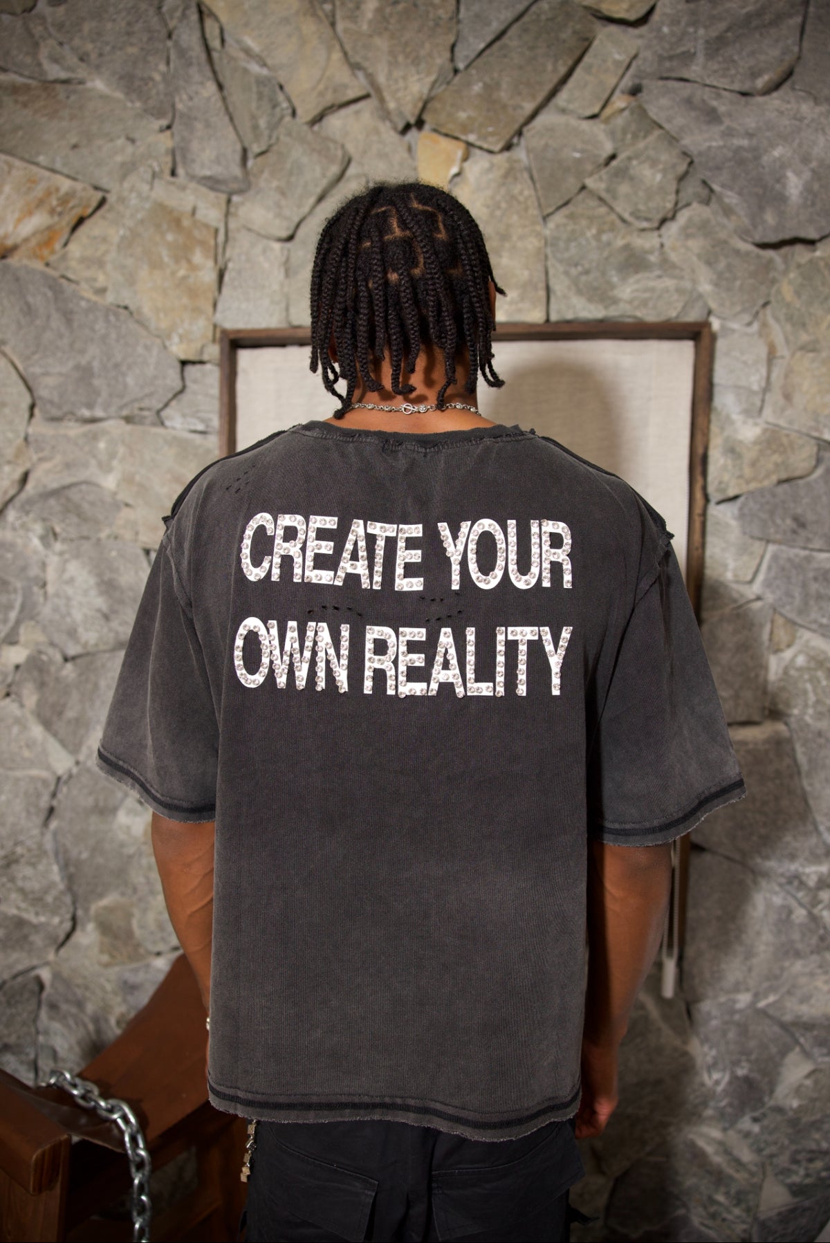 Legaxy Studios STUDIOS CREW T-Shirt featuring a comfortable fit and stylish design, shown in a front view.